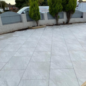 County Light Grey Outdoor Porcelain Tiles 600x900mm