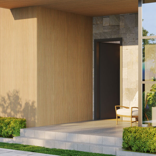 Teak Composite Slat Wall 5000mm x 169mm - Image 4