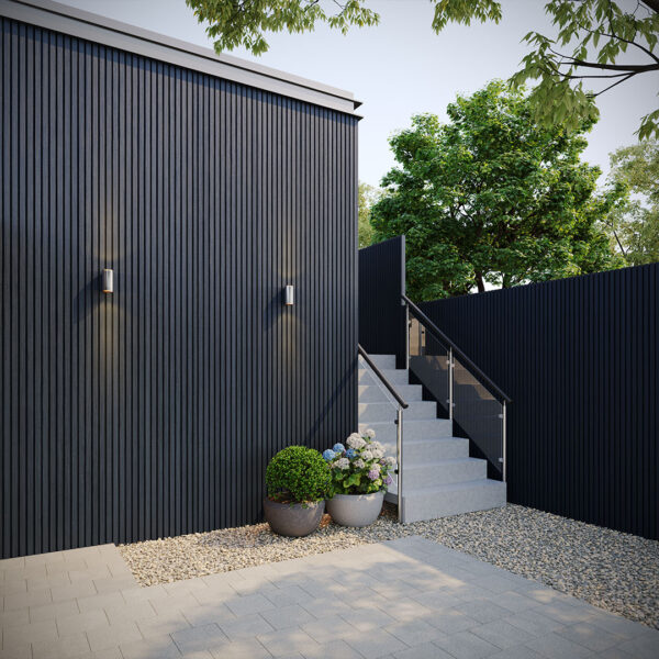 Charcoal Composite Slat Wall 3600mm x 169mm - Image 5
