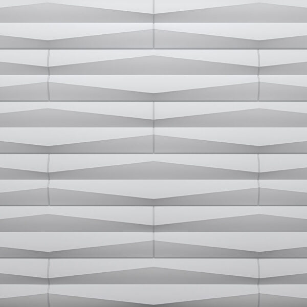 Pure White PU Stone Line 1200mm x 600mm