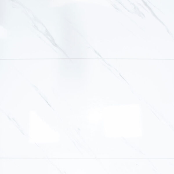 Tile Effect Cutline Panel Cararra Tile PVC Cladding 2700mm x 250mm