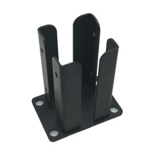 WPC Fencing Accssories - 155mm Post Mount for Aluminium Post