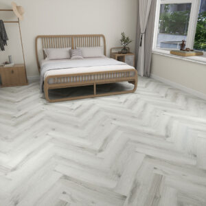 SPC Flooring - Herringbone - Ashton Grey
