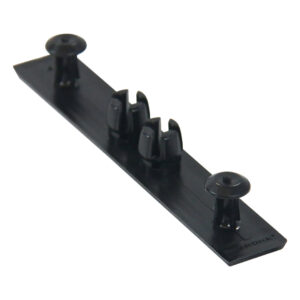Double Sided Decking End Cap - Charcoal