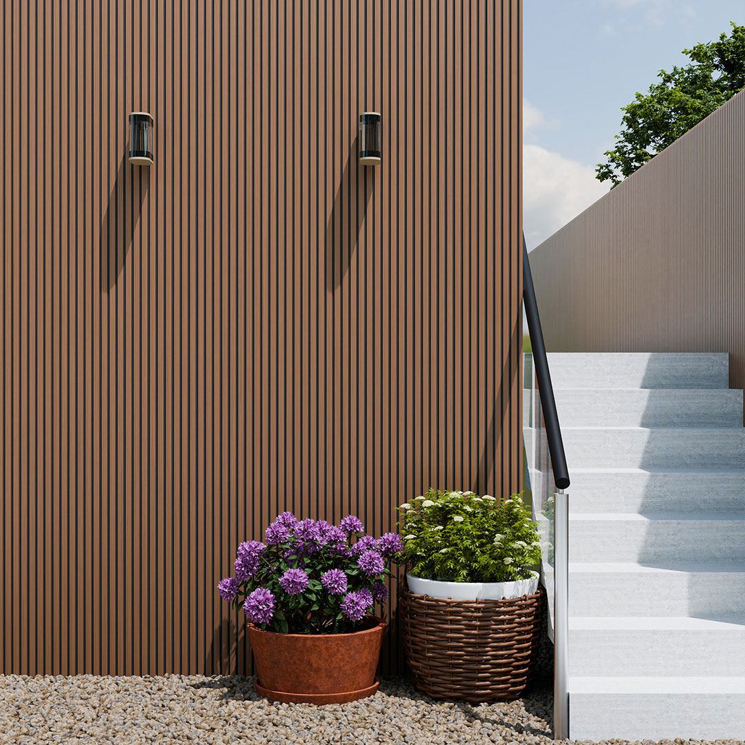 Composite Slatwall Blackline Series