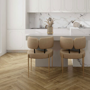 SPC Flooring - Herringbone - Chestnut Oak