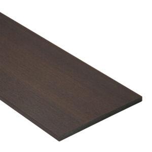 Double Sided Decking Fascia Board - Choco Brown