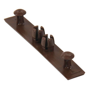 Double Sided Decking End Cap - Choco Brown