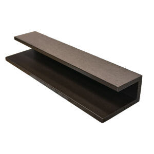 Outdoor Cladding Trims - U Trim - Choco Brown