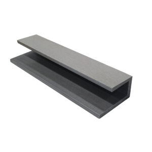 Outdoor Cladding Trims - U Trim - Grey