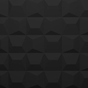 PU Stone - Stone Design - Midnight Black - Cube Design