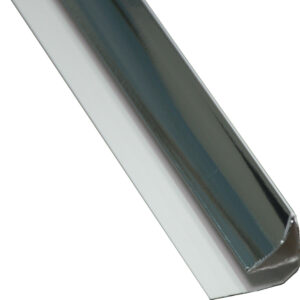 Aluminium Cov Trim Polished Chrome 2700mm x 8mm