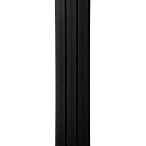 Aluvo Waterproof Panel 3 Slats Black Wood 2400mm x 250mm