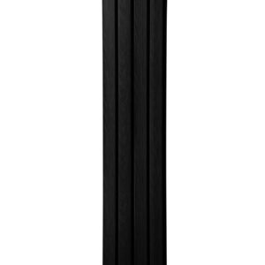 Aluvo Waterproof Panel 4 Slats Black Wood 2400mm x 250mm