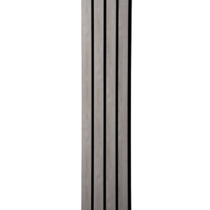 Aluvo Waterproof Panel 4 Slats Grey Oak 2400mm x 250mm