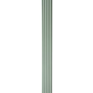 Aluvo Waterproof Panel Half Round Slats Duck Egg 2400mm x 120mm
