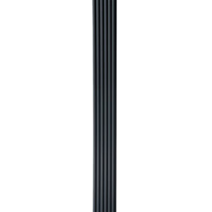 Aluvo Waterproof Panel Half Round Slats Navy 2400mm x 120mm