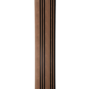 Aluvo Waterproof Panel LS Slats Warm Walnut 2400mm x 250mm