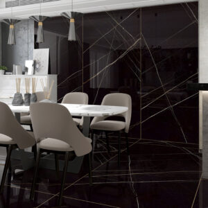 600x1200 Black Laurent (Gloss)