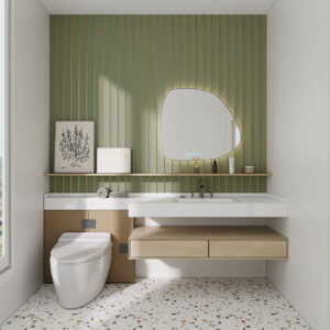 Aluvo - Curve Slats - Duck Egg