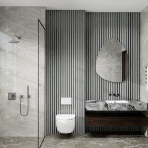 Aluvo - 6 Slats - Grey Oak