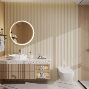 Aluvo - Half Round - Cream