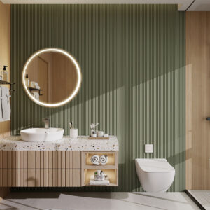 Aluvo - Half Round - Duck Egg