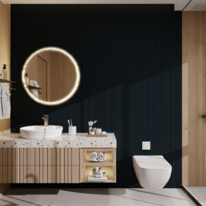 Aluvo - Half Round - Navy