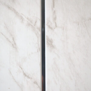 PVC Ceiling Cladding Light Grey Marble Silver Strip 2700 x 250