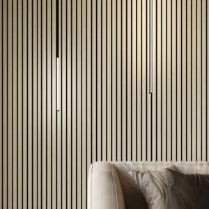 Wooden Slat Acoustic Panel Natural Oak 2900mm