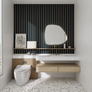 Aluvo - Curve Slats - Navy