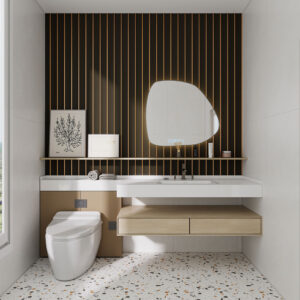 Aluvo - Curve Slats - Taupe