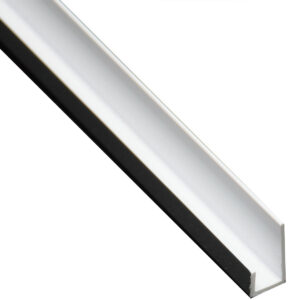 Cladding U Trim - Chrome 8mm
