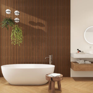 Aluvo - 4 Slats - Warm Walnut