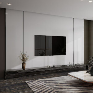 Vellura Solid Core Wall Panel White Gloss 2400 x 1000