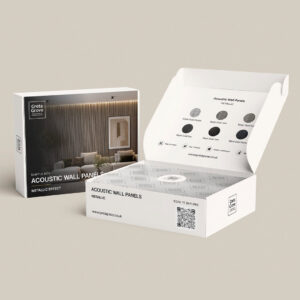 Metallic Acoustic Panels POS Sample Box