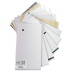 PVC Ceiling Cladding POS Pin Swatch