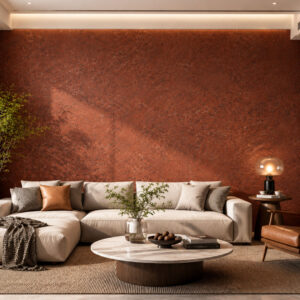Vellura Antique Wall Panel Terracotta Rust 2400mm x 1000mm