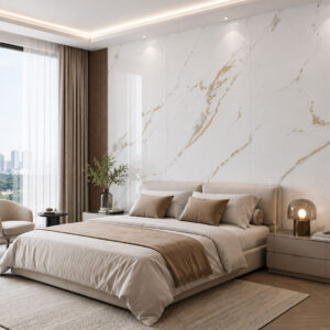 Vellura Gloss Wall Panel Carrara Gold 2400mm x 1000mm