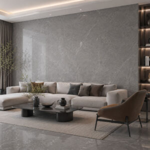 Vellura Gloss Wall Panel Graphite Marble 2400mm x 1000mm