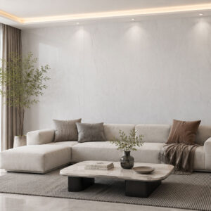 Vellura Gloss Wall Panel Light Grey Marble 2400mm x 1000mm
