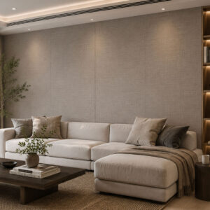 Vellura Textured Wall Panel Taupe Weave 2400mm x 1000mm