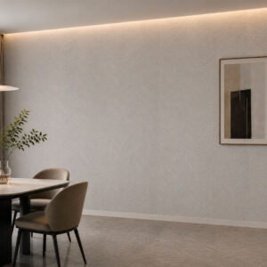 Vellura Wood Wall Panel Chevron Steel-Blue 2400mm x 1000mm